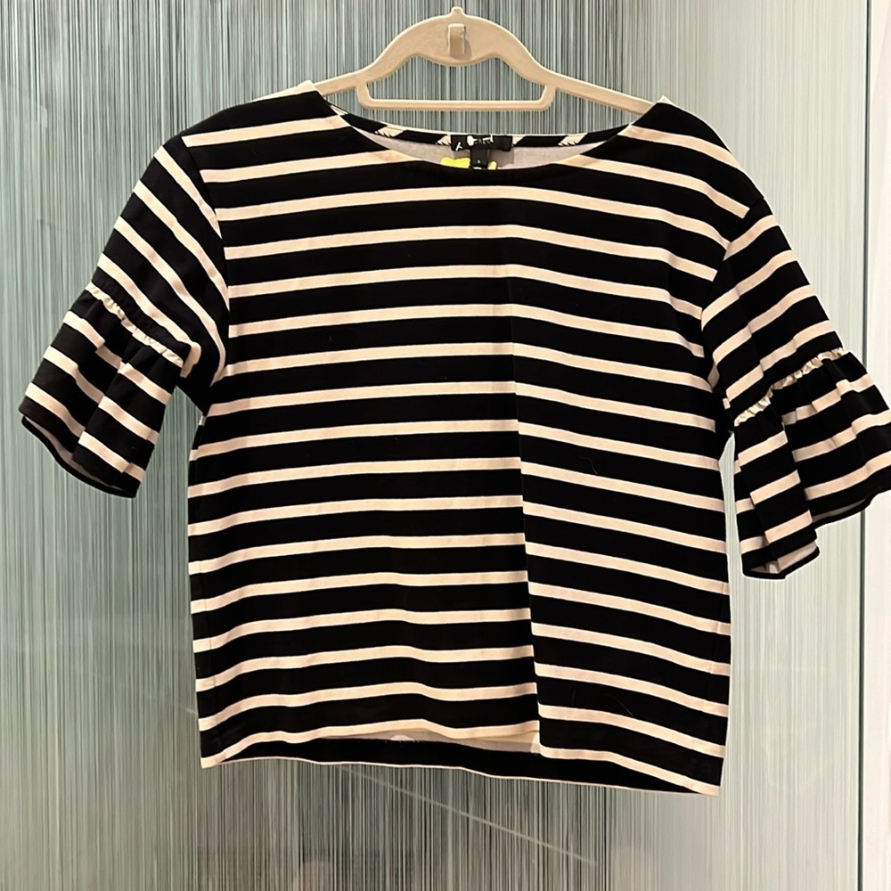 J Crew Stripped Blouse